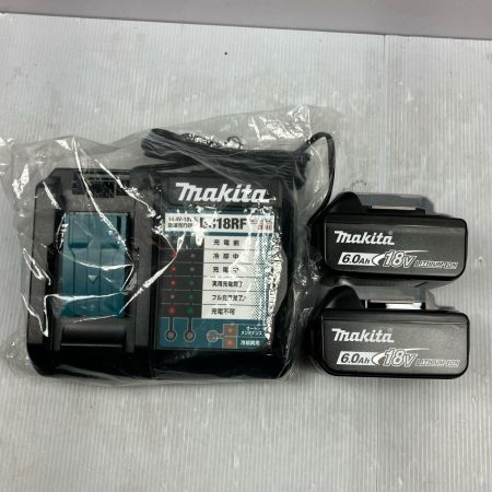 MAKITA マキタ 18V 6.0Ah バッテリー・充電器セット BL1860B+BL1860B+DC18RF+TD173純正ｹｰｽ ブラック