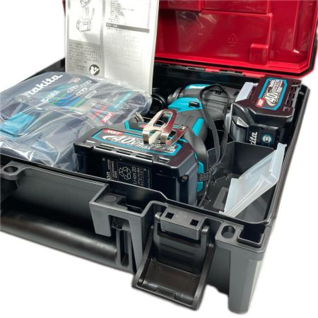 MAKITA マキタ 40v 充電式インパクトドライバ バッテリ２個・充電器付 ※PSEマークあり (1) TD005GRDX ブルー