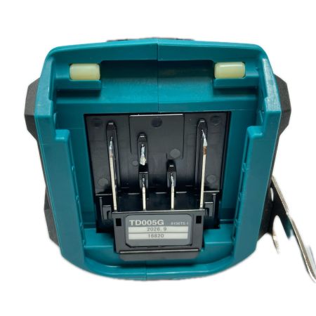 MAKITA マキタ 40v 充電式インパクトドライバ バッテリ２個・充電器付 ※PSEマークあり (2) TD005GRDXB ブルー