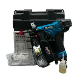 MAKITA マキタ 高圧 25~41mm エアビス打ち機 AR412HR ブルー Cランク