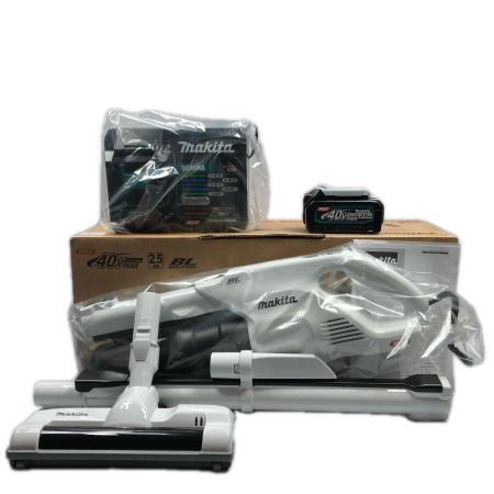 MAKITA マキタ 40V 2.5Ah 充電式クリーナー CL004GRDW ホワイト