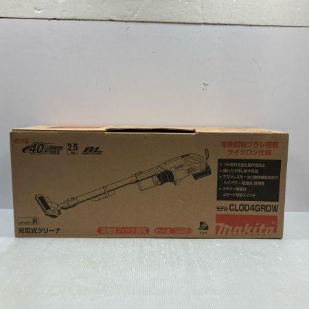 MAKITA マキタ 40V 2.5Ah 充電式クリーナー CL004GRDW ホワイト