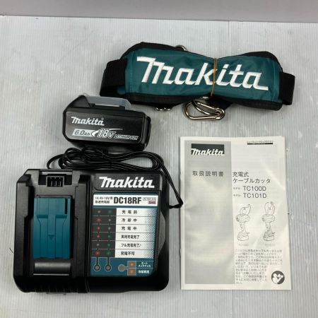 MAKITA マキタ 18V 6.0Ah 充電式ケーブルカッタ TC101DRG