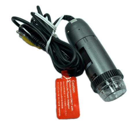 ANMO 20~220倍 マイクロスコープ (コンポジット映像入力:黄色) AM5212NZT ブラック