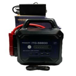 88HOUSE 12/24V 58800mAh ジャンプスターター ITO-58800 ブラック Aランク