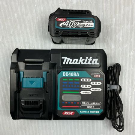 MAKITA マキタ 40V 2.5Ah 40mm 充電式フィニッシュネイラ FN001G ブルー