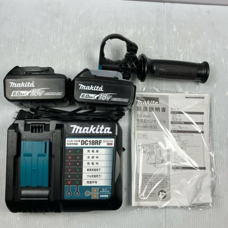 MAKITA マキタ 18V 6.0Ah 18mm 充電式ハンマドリル HR183DRGXV ブルー