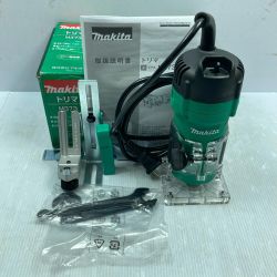 MAKITA マキタ 6mm 100v コード式 トリマ M373 グリーン Aランク