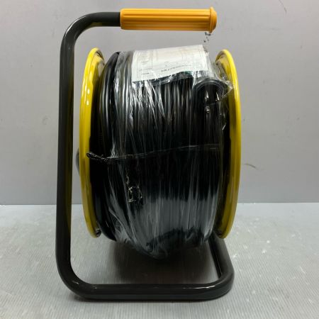 HATAYA 100V 有効長49m 屋外用 電工ドラム BA-50K イエロー