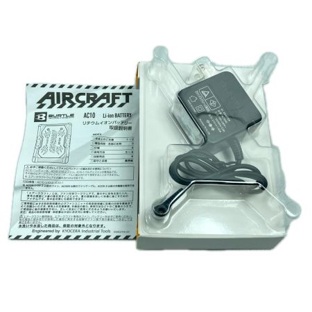 KYOCERA キョウセラ 30v エアークラフト リチウムイオンバッテリー 10周年記念モデル ※PSEマークあり AC10 レッド