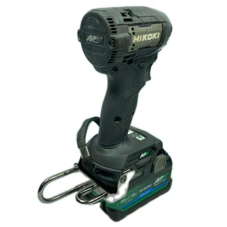 HiKOKI ハイコーキ 36v コードレスインパクトドライバ バッテリ2個・充電器付 ※PSEマークあり WH36DD ブラック