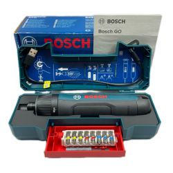 BOSCH ボッシュ 3.6v コードレスドライバー 未使用品 BOSCHGO3 ブルー Sランク