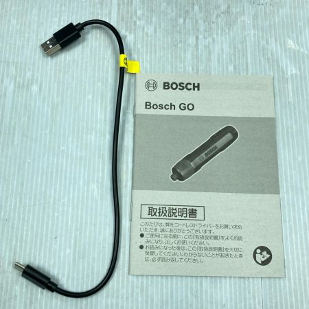 BOSCH ボッシュ 3.6v コードレスドライバー 未使用品 BOSCHGO3 ブルー