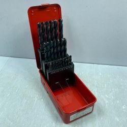 MITSUBISHI ミツビシ 鉄工用 ハイスドリルセット ストレートシャンク 未使用品 25本組 SET25 レッド Sランク