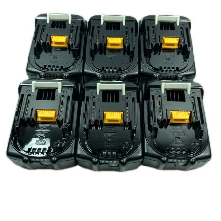 MAKITA マキタ 18v 6.0Ah リチウムイオンバッテリー 未使用品 6個組 ※PSEマークあり BL1860B ブラック