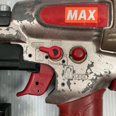 MAX マックス 高圧 25~50mm スーパーネイラ HA-50F1(0)4MA7 レッド