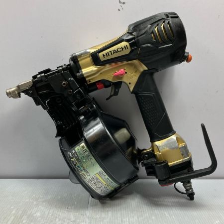 HITACHI 日立 高圧 65mm ロール釘打機 NV65HR ゴールド