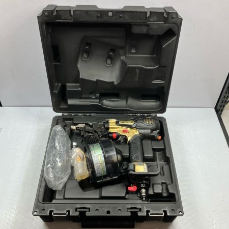 HITACHI 日立 高圧 65mm ロール釘打機 NV65HR ゴールド