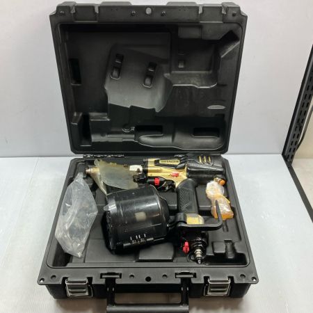 HITACHI 日立 高圧 90mm ロール釘打機 NV90HR ゴールド