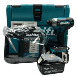 MAKITA マキタ 18V 6.0Ah 充電式インパクトドライバ TD157DRGX ブルー Sランク