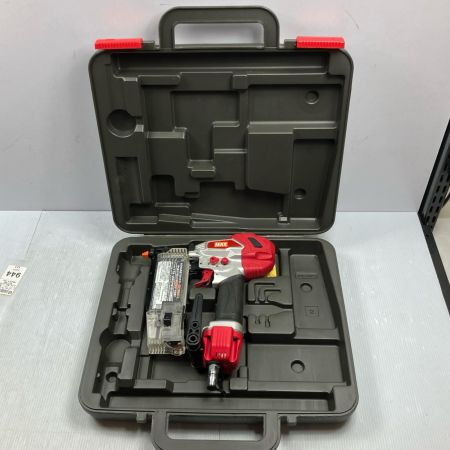 MAX マックス 常圧 15~50mm ピンネイラ TA-250P3(D) レッド×シルバー