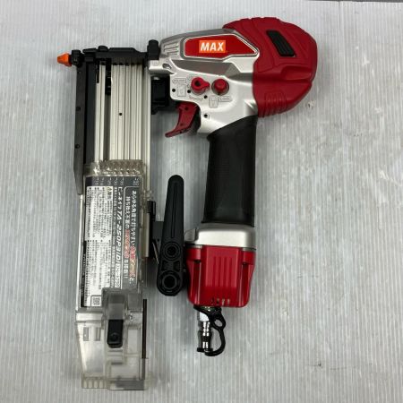 MAX マックス 常圧 15~50mm ピンネイラ TA-250P3(D) レッド×シルバー
