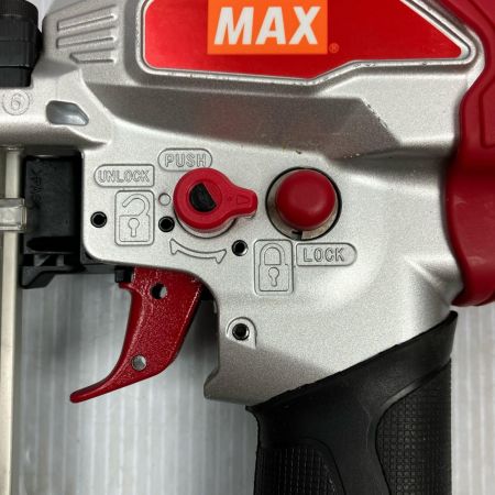 MAX マックス 常圧 15~50mm ピンネイラ TA-250P3(D) レッド×シルバー