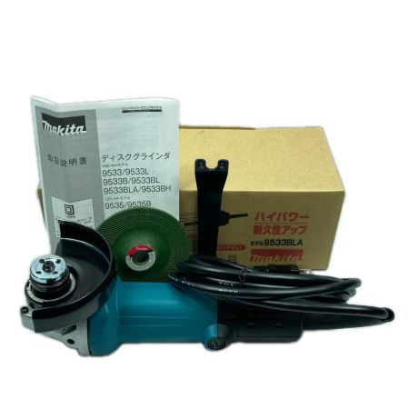 MAKITA マキタ 100mm ディスクグラインダ コード式 9533BLA ブルー
