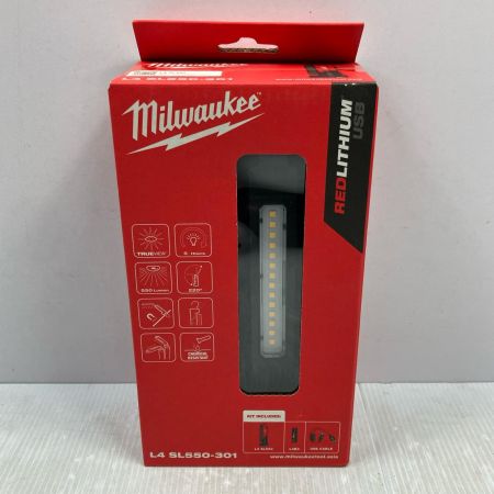 Milwaukee USB充電式スティックライト L4 SL550-301 JP レッド