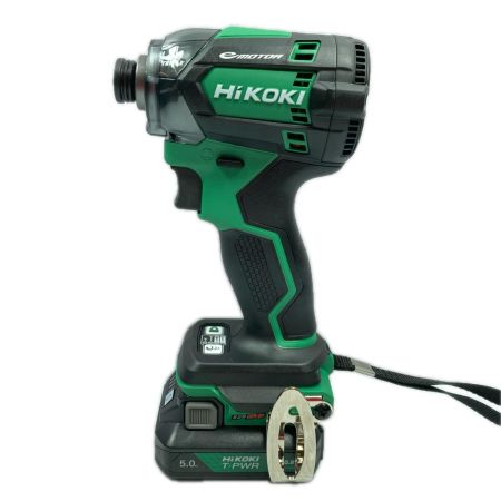 HiKOKI ハイコーキ 10.8v コードレスインパクトドライバ バッテリ2個・充電器付 ※PSEマークあり WH12DCA(2JS) グリーン
