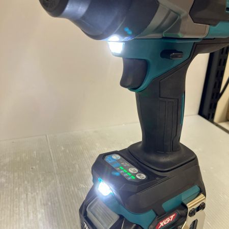 MAKITA マキタ 40V 2.5Ah 差込角19mm 充電式インパクトレンチ TW001G ブルー