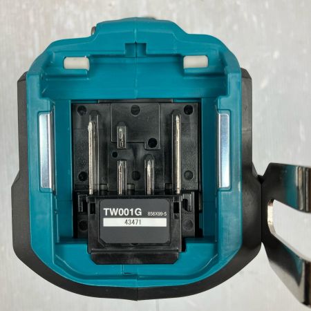 MAKITA マキタ 40V 2.5Ah 差込角19mm 充電式インパクトレンチ TW001G ブルー
