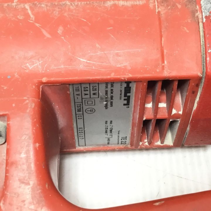 Hilti ヒルティ ハンマドリル コード式 程度C ケース付 TE22 - 中古 