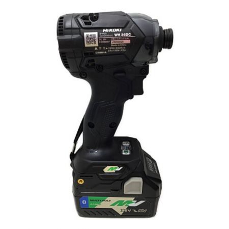  HiKOKI ハイコーキ インパクトドライバ 未使用品 付属品完備 WH36DC ブラック