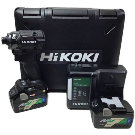  HiKOKI ハイコーキ インパクトドライバ 未使用品 付属品完備 WH36DC ブラック