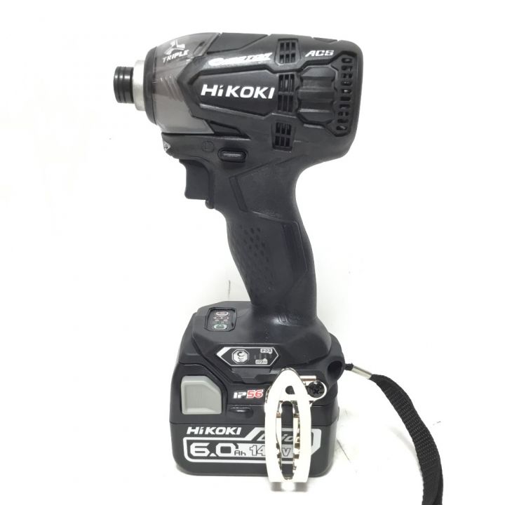 HiKOKI ハイコーキ インパクトドライバ 14.4ｖ 充電器・充電池1個・ケース付 WH14DDL2 ブラック｜中古｜なんでもリサイクルビッグバン