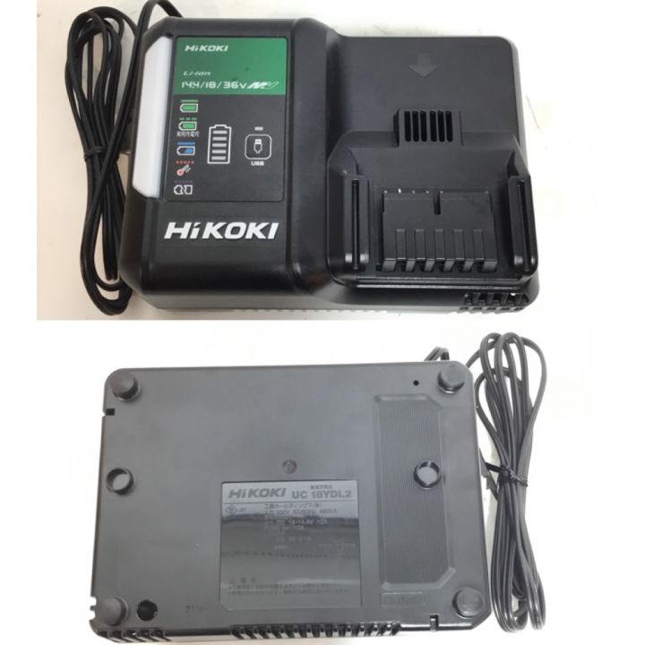 HiKOKI ハイコーキ インパクトドライバ 14.4ｖ 充電器・充電池1個・ケース付 WH14DDL2 ブラック｜中古｜なんでもリサイクルビッグバン