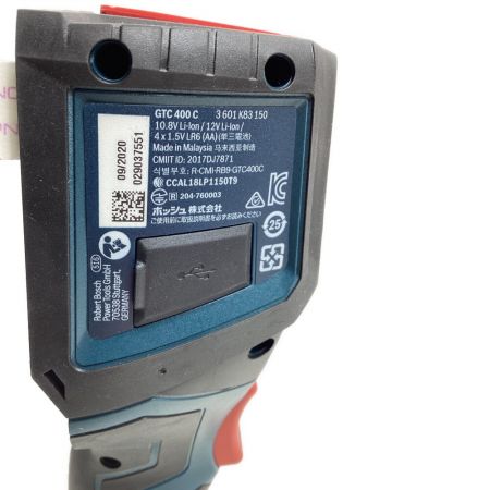  BOSCH ボッシュ レーザー機器 サーモグラフィー GTC 400C