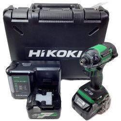 ΘΘ HiKOKI ハイコーキ コードレスインパクトドライバ 未使用品 WH36DC グリーン Sランク