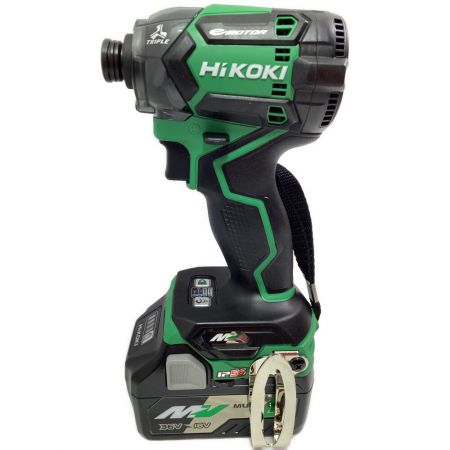  HiKOKI ハイコーキ コードレスインパクトドライバ 未使用品 WH36DC グリーン