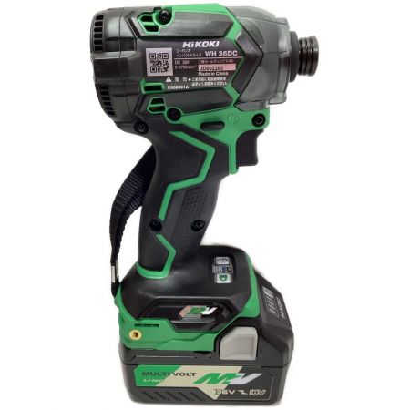  HiKOKI ハイコーキ コードレスインパクトドライバ 未使用品 WH36DC グリーン