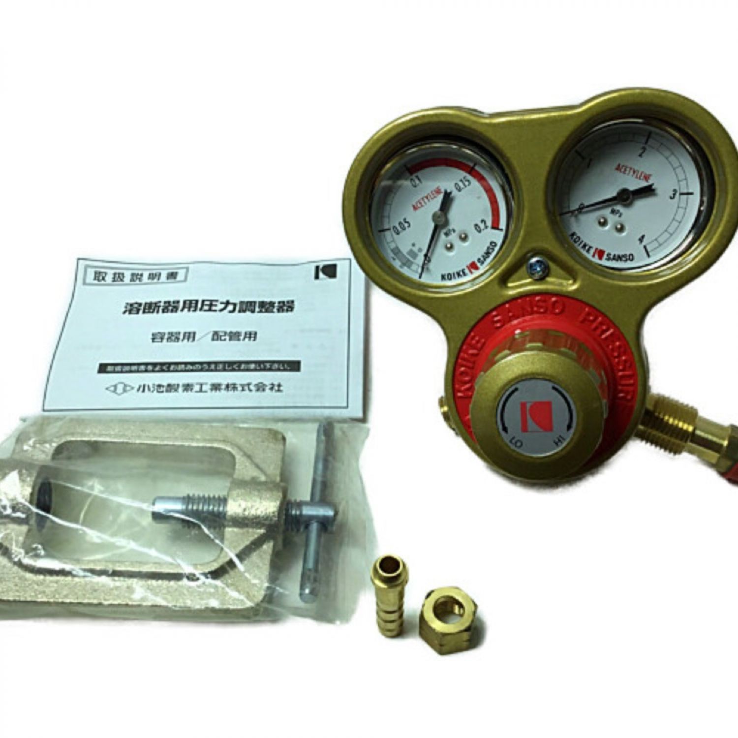 スター電器製造(SUZUKID)酸素用調整器 関東用 W-96 - 3