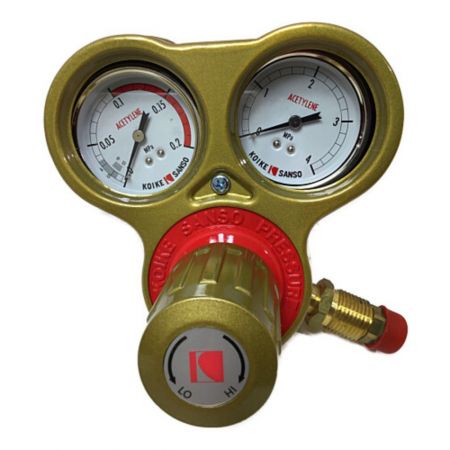  小池酸素工業株式会社 溶断機用圧力調整器 ② SGⅢ-2 ｱｾﾁﾚﾝ用