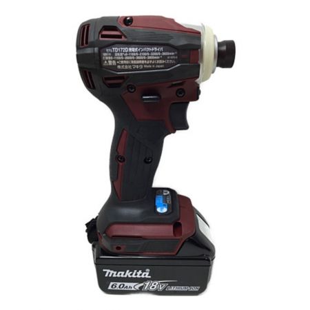  MAKITA マキタ インパクトドライバ TD172DGX-AR レッド