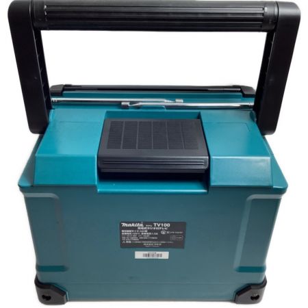  MAKITA マキタ 充電式ラジオ付きテレビ 大画面10V型 大型ø90mmステレオスピーカ TV100
