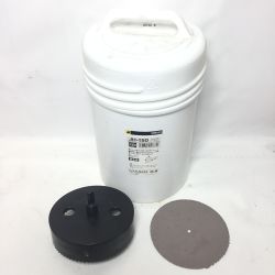 ΘΘ DENSAN バイメタルホールソー 白色ケース付  JH-150 ブラック Bランク