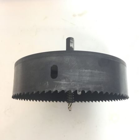  DENSAN バイメタルホールソー 白色ケース付  JH-150 ブラック