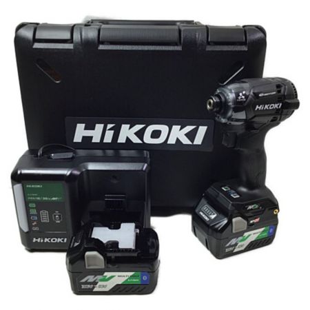  HiKOKI ハイコーキ インパクトドライバ  未使用品 付属品完備 WH36DC ブラック