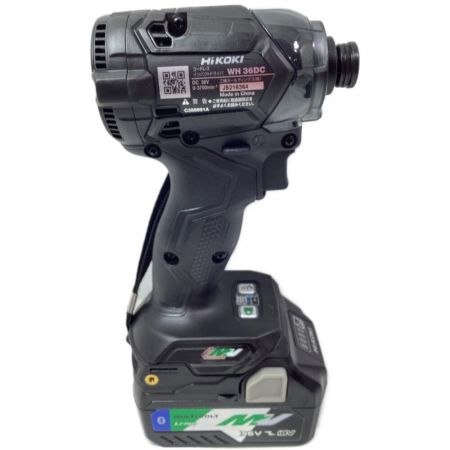  HiKOKI ハイコーキ コードレスインパクトドライバ 未使用品 WH36DC . ブラック