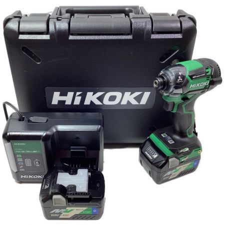  HiKOKI ハイコーキ コードレスインパクトドライバ 未使用品 WH36DC グリーン